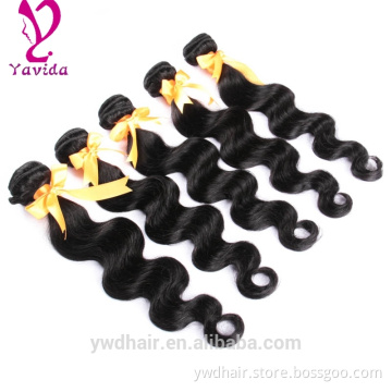 Malaysian virgin hair 3 bundle deals malaysian body wave 7a unprocessed virgin hair double drawn hair extensions